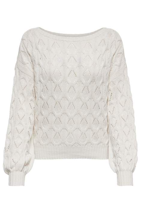 Only beige dames trui