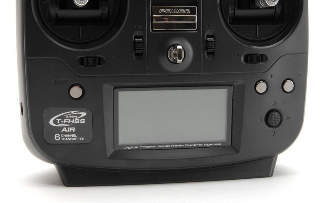 Fernsteuerung T6K V2.0 Mode 2 (Gas links)<br>6-Kanal-Sender im 2.4-GHz-Band