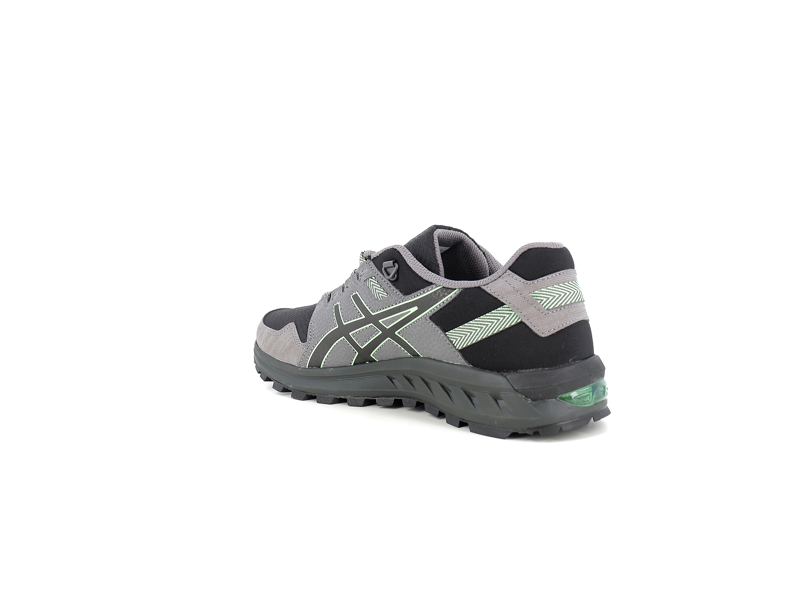 Asics-GEL CITREK Matières combinées Gris-Vert