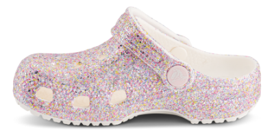 Crocs Classic Fantasy Glitter Kid Clog Sølv 212562 (21-27)