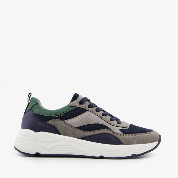 Blue Box heren sneakers blauw/grijs