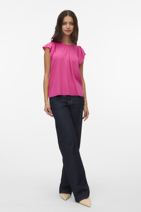 Vero Moda roze dames t-shirt