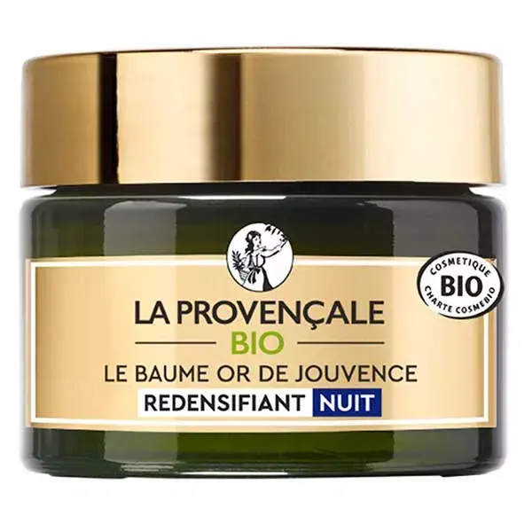 La Provençale Jouvence Bálsamo Dourado Noturno Orgânico Redensificante 50ml