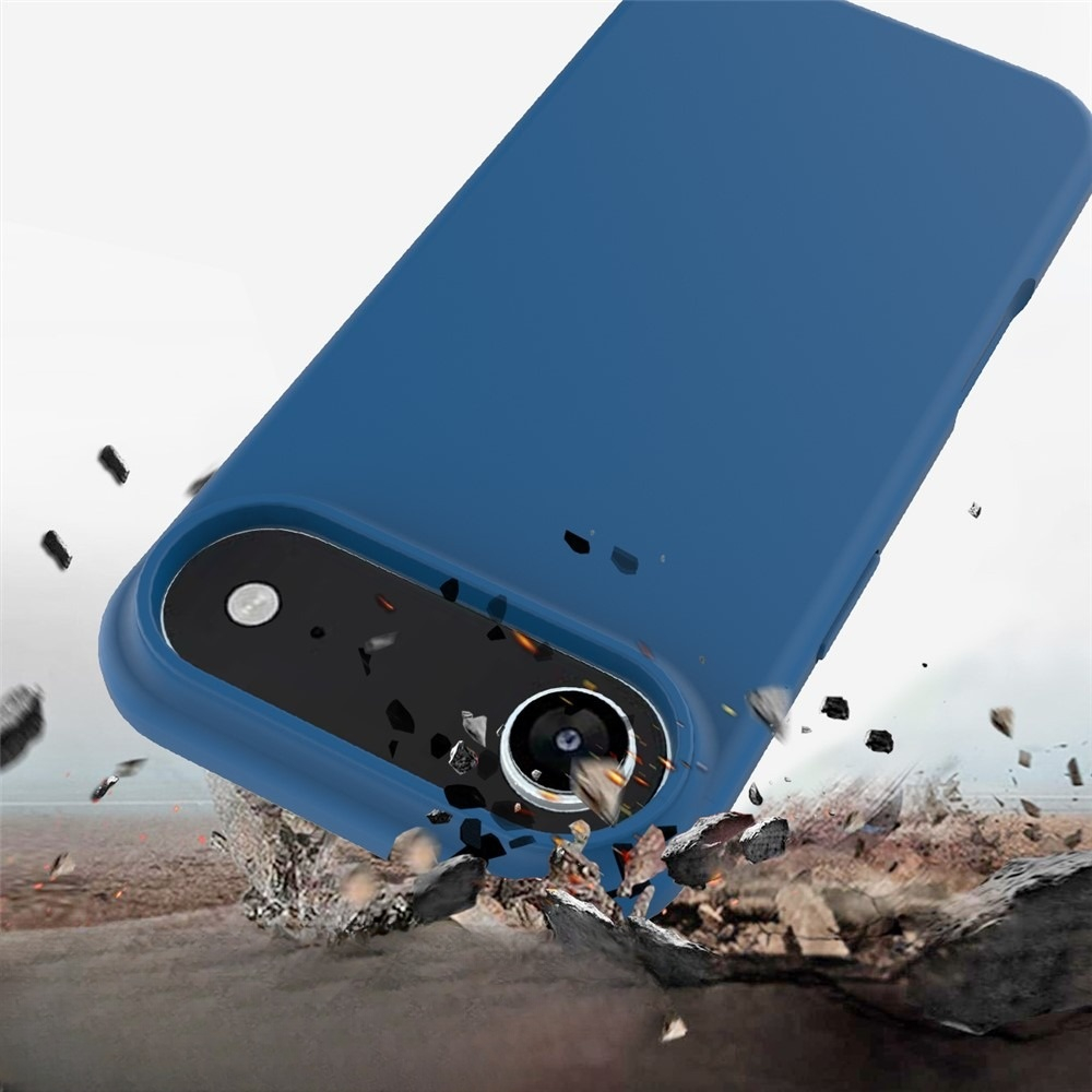 iPhone Air Silikon Case Hülle - Blau