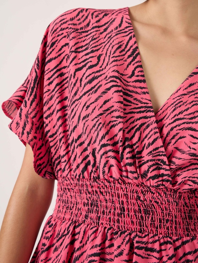 Robe imprimé tigré