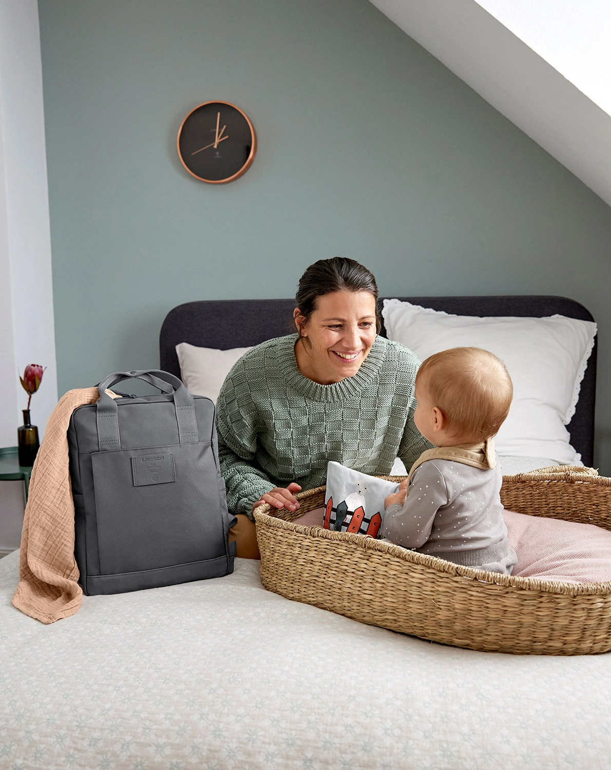 Wickelrucksack VIVIDAL (28,5x14x38) in anthracite