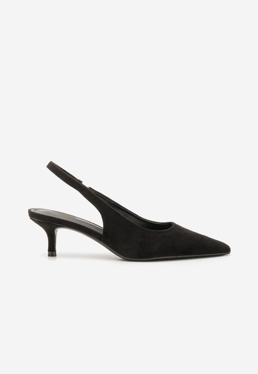 Chaussures à talon fin noirs Tressie