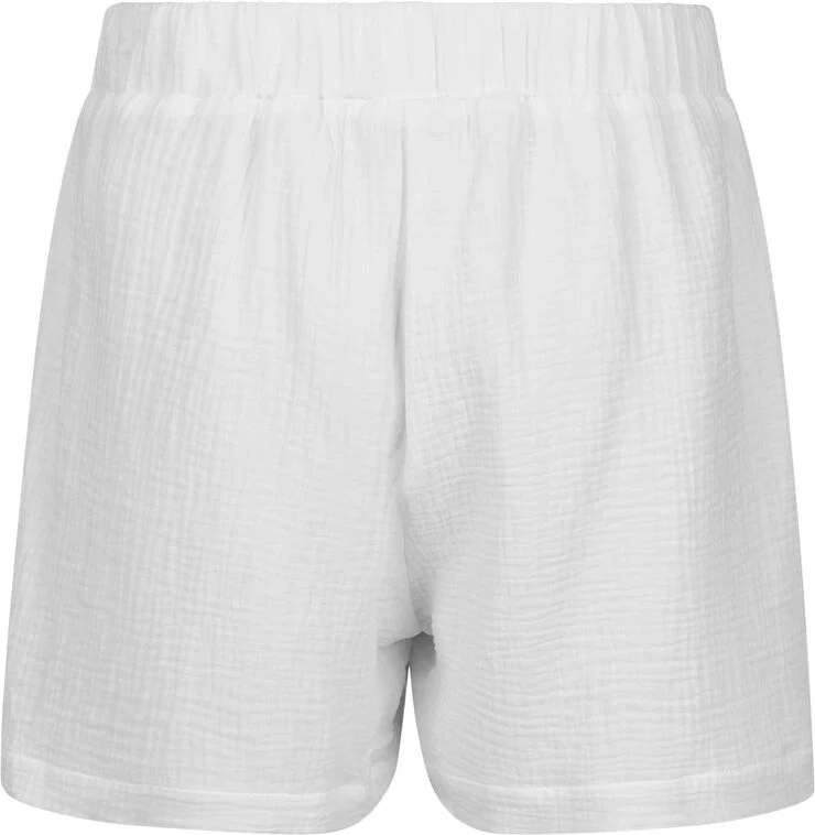 Neo Noir Ally Waffle Shorts Off white