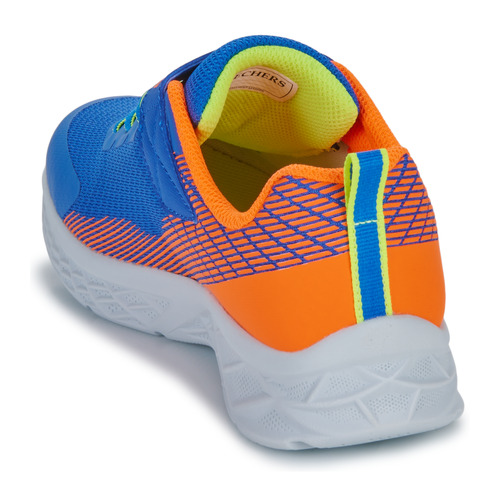 Skechers - MICROSPEC II - ZOVRIX - Bleu / Orange