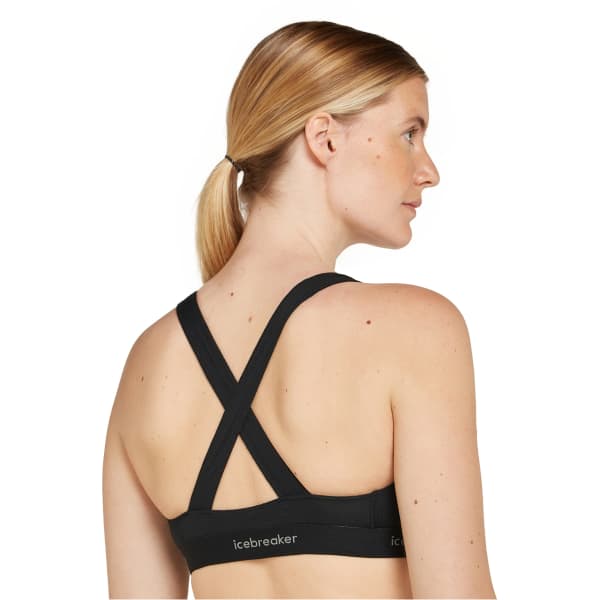 Brassière trail ICEBREAKER W M 125 CL SPRITE RACERBACK BRA BLACK