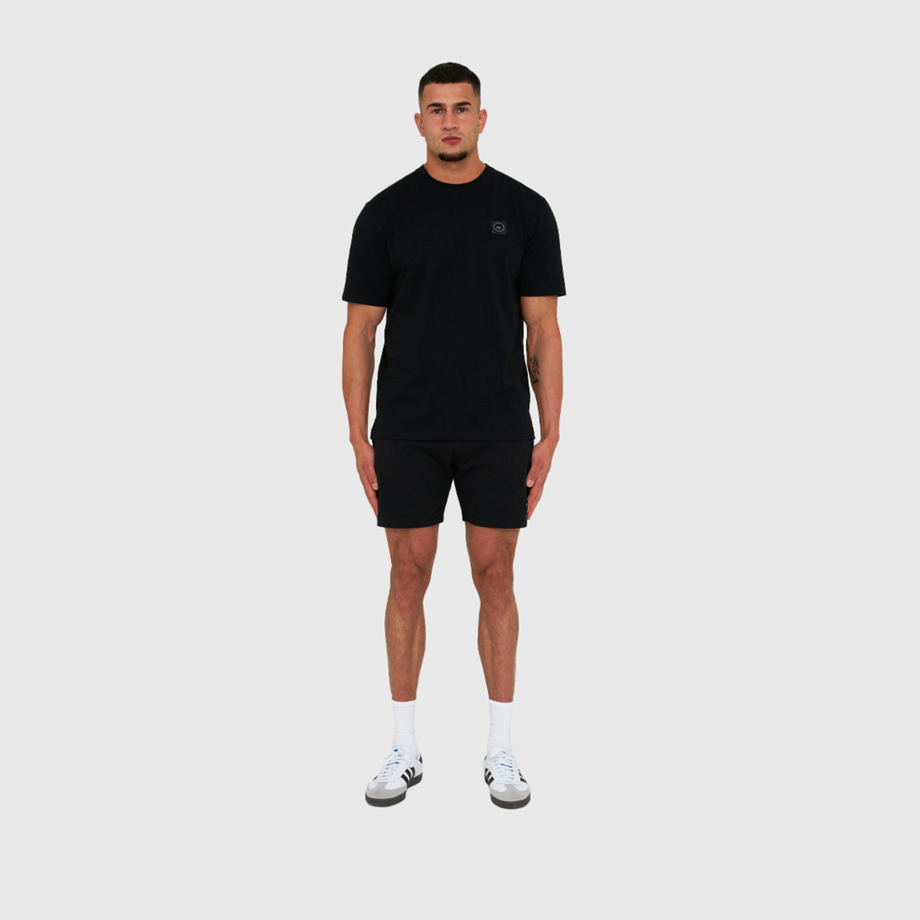 Marshall Artist Drawstring Logo Patch Shorts