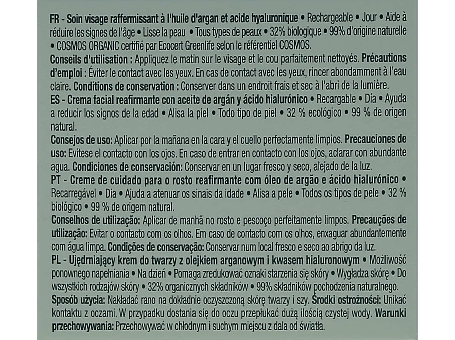 CREME DE ROSTO COSMIA BIO EXPERT DUO AGE DIA 50ML