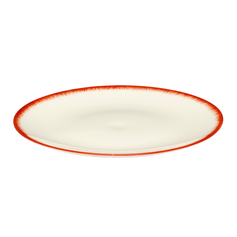 Serax Dé tableware by Ann Demeulemeester ontbijtbord Ø17,5 set van 2 White/Black 1