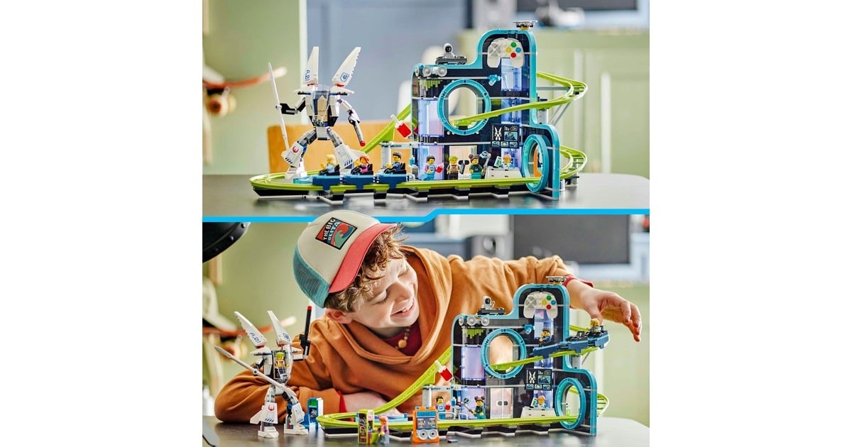 LEGOCity - Achtbaan in Robotwereld Constructiespeelgoed  (60421)
