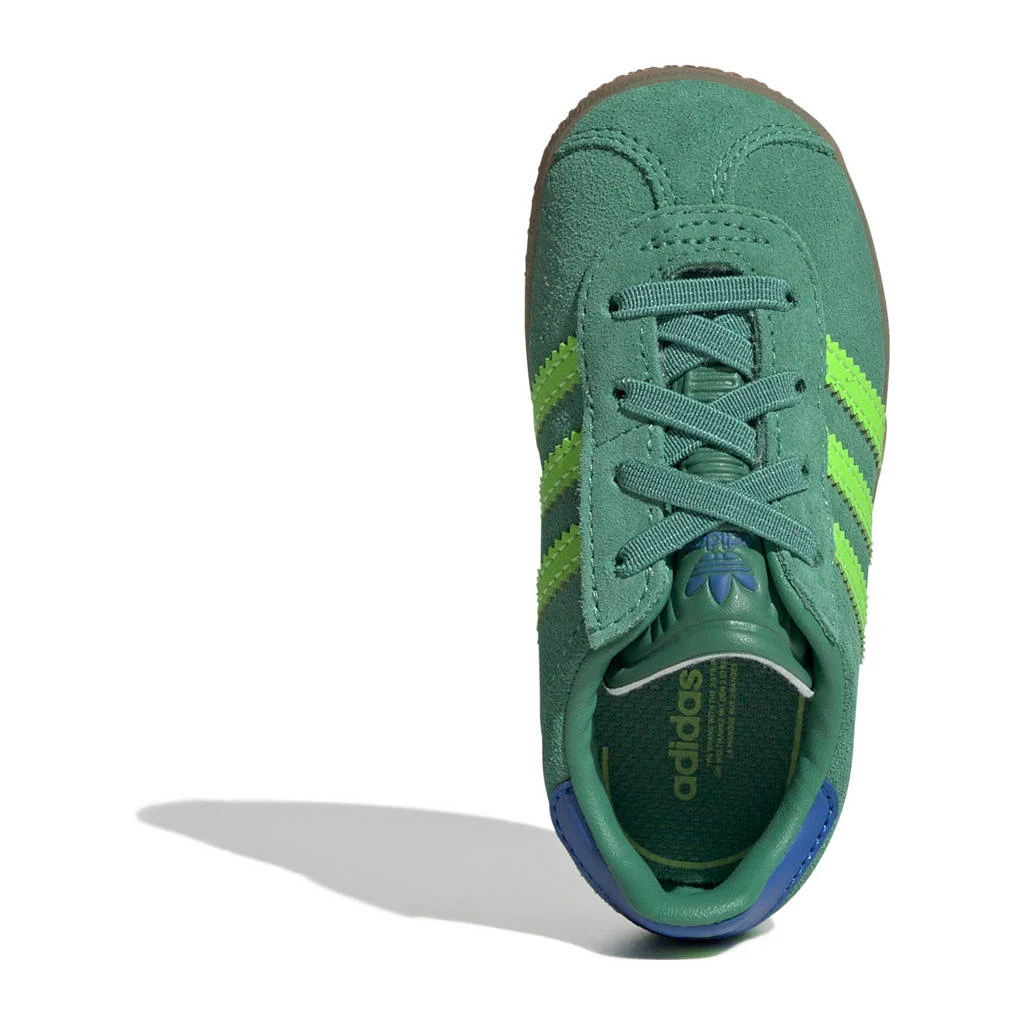 adidas Gazellesneakers groen/blauw
