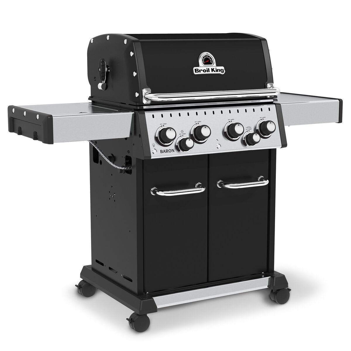 Baron 490 gassgrill, svart