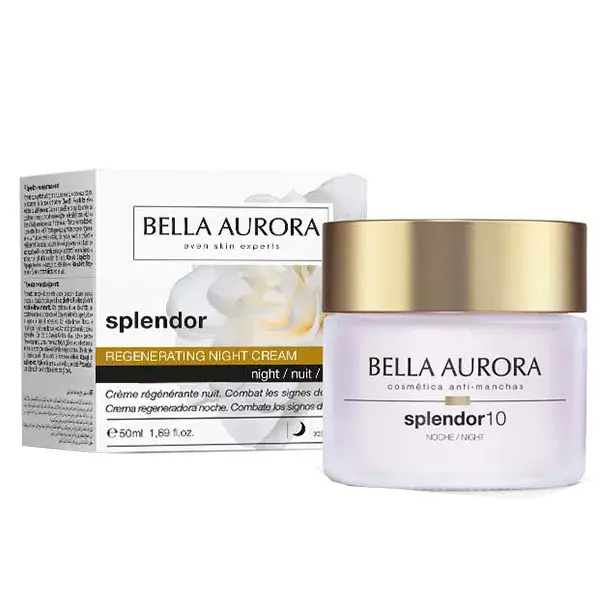 Creme Noturno Regenerador Bella Aurora Splendor 50ml