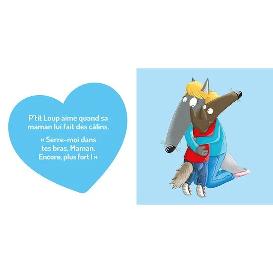 P'tit Loup aime   Sa maman        de               AUZOU
