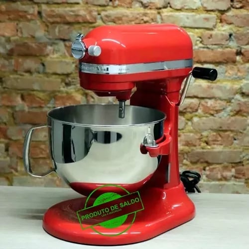 Batedeira Kitchenaid Pro 600 = Pro Line 127v Red Kec50