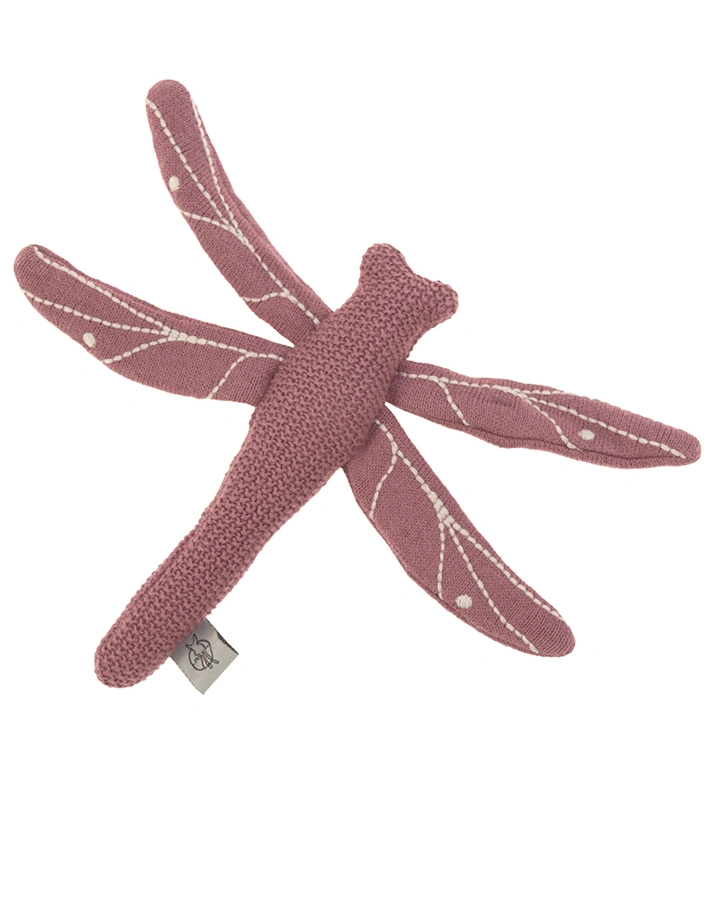 Strick-Rassel GARDEN EXPLORER – LIBELLE in altrosa