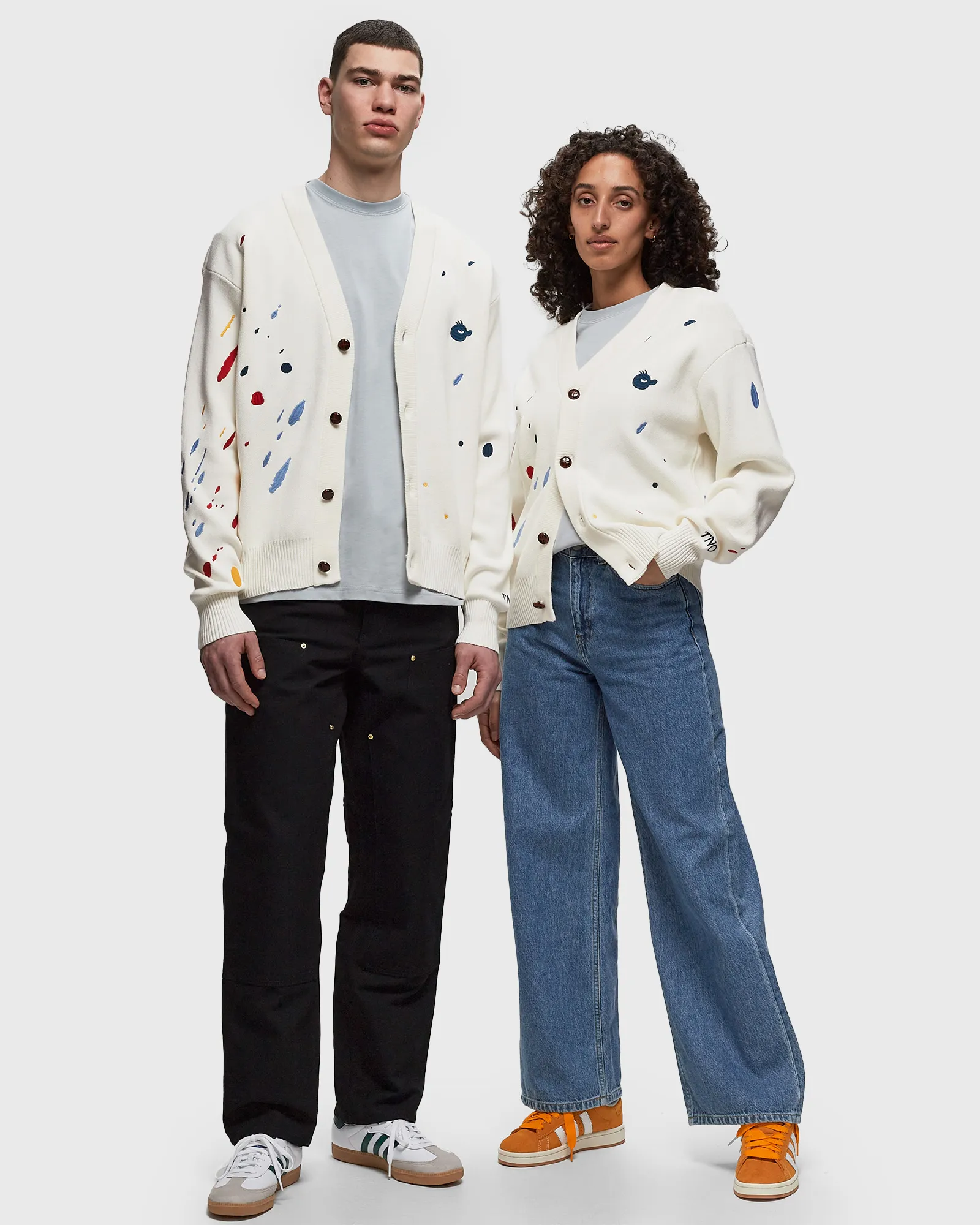 The New Originals Paint Splatter Cardigan