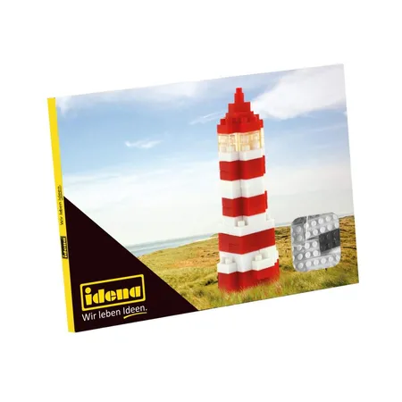 Idena Minibaustein Postkarte Leuchtturm
