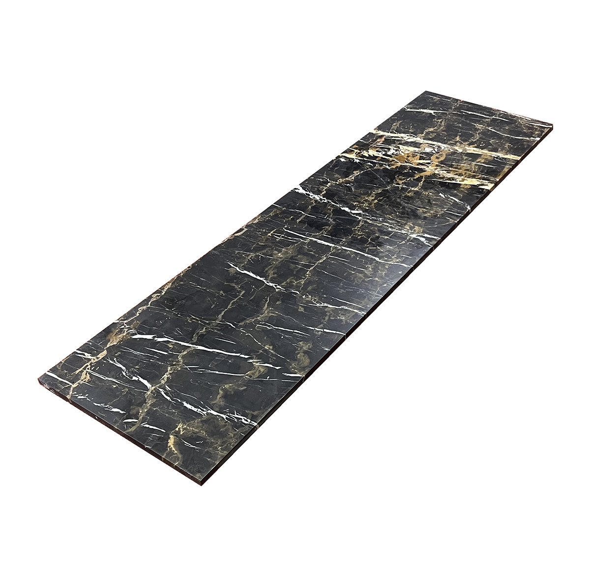 Saniclear Portoro Gold marmer toppaneel 161x46cm