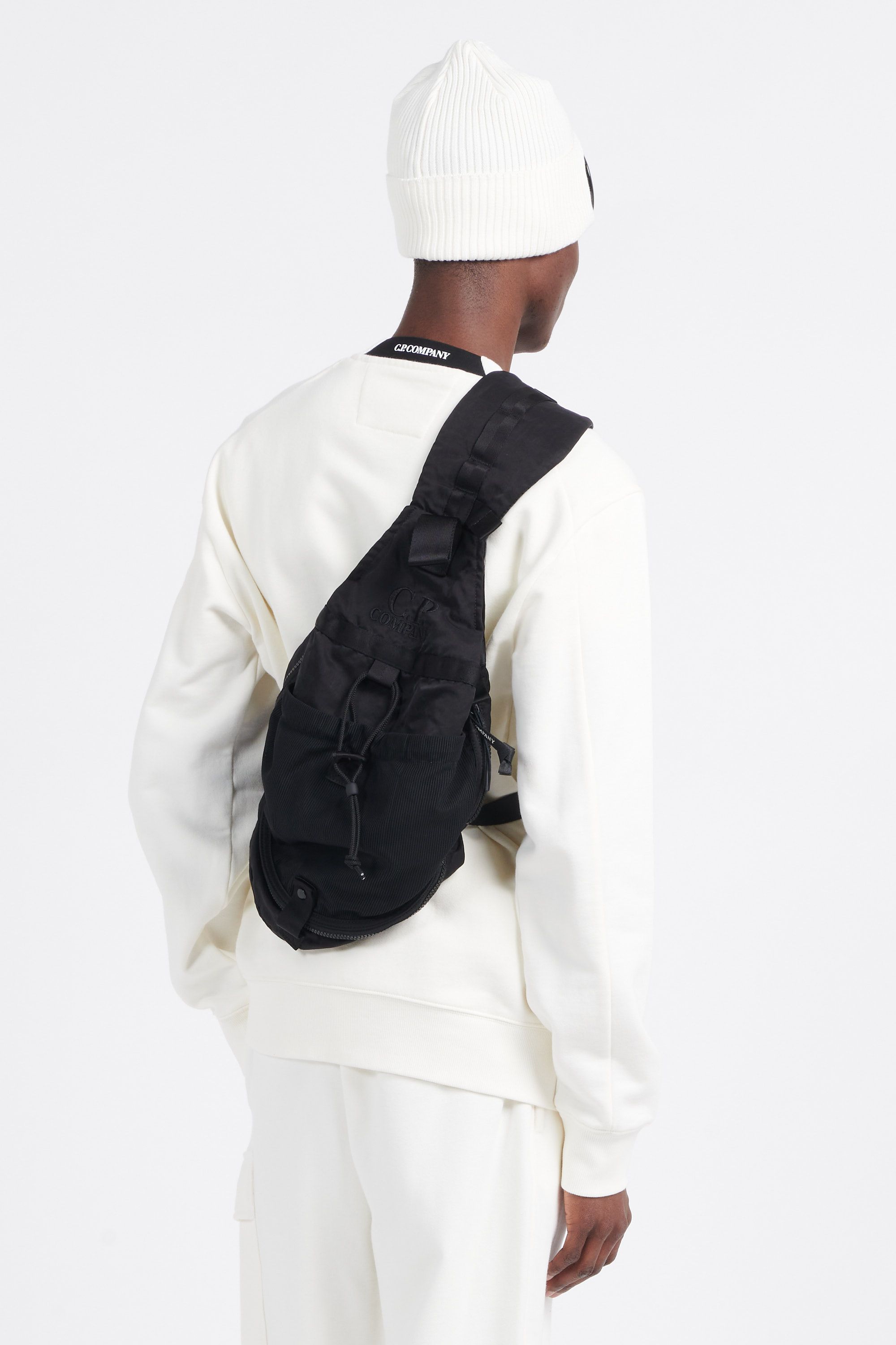C.P. COMPANY Sac bandoulière NYLON B CROSSBODY BAG Noir