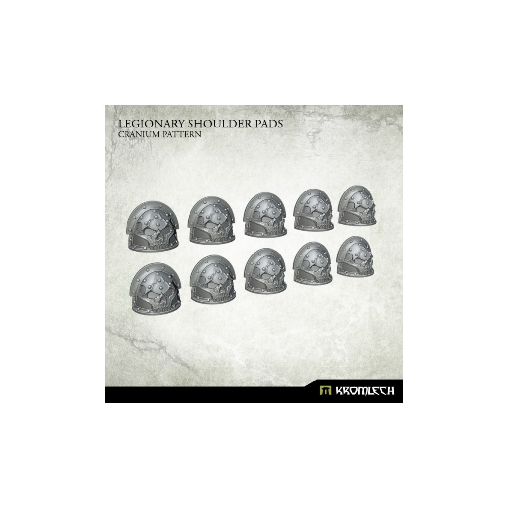 Legionary Shoulder Pads: Cranium Pattern
