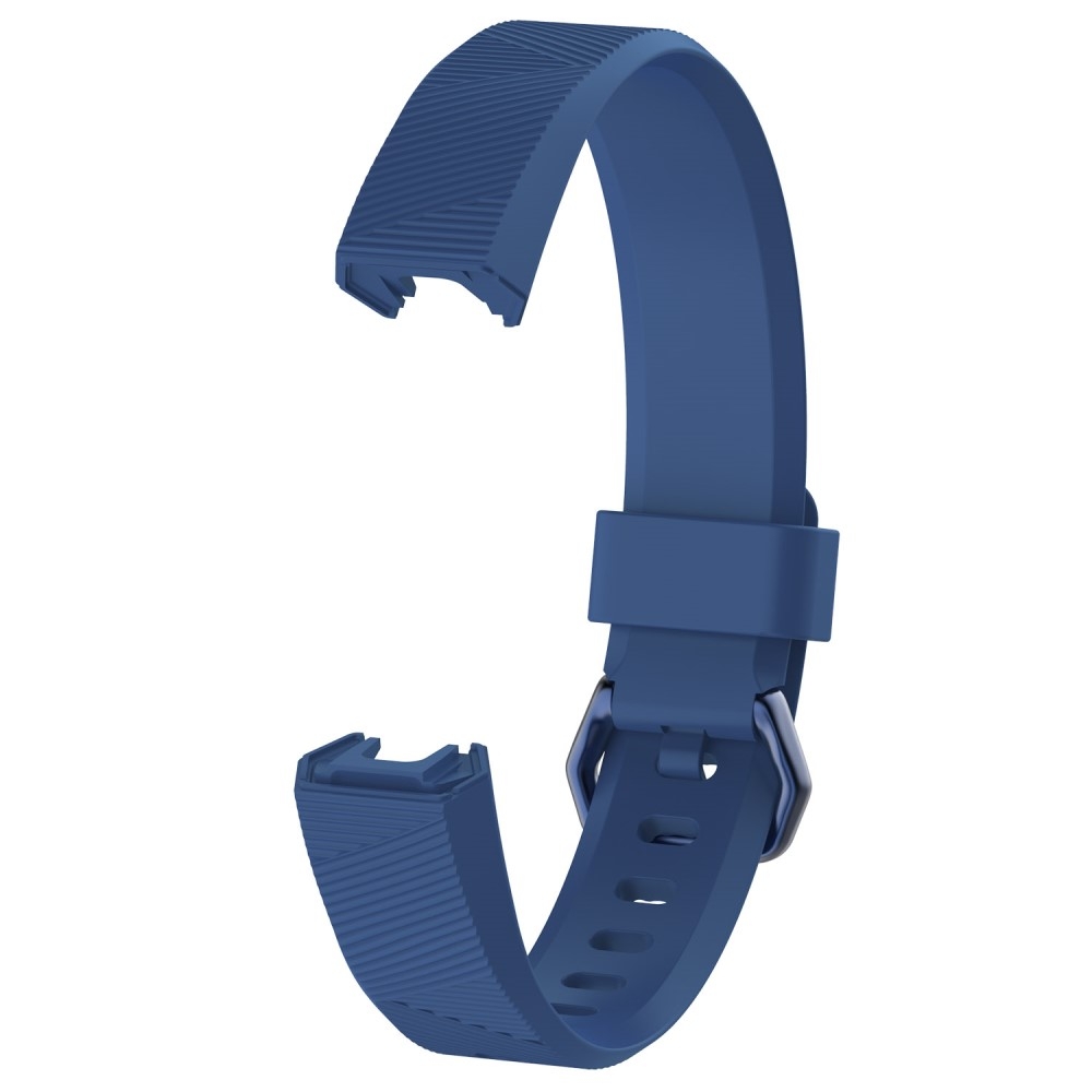 (Gr. S) Fitbit Alta / Alta HR Ersatz Silikon Sport Armband (Gelenkumfang 155-200 mm) - Dunkelblau