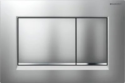 Geberit 115.883.JQ.1, Skylleplade, Rød, Krom, Geberit, 246 mm, 12 mm, 164 mm