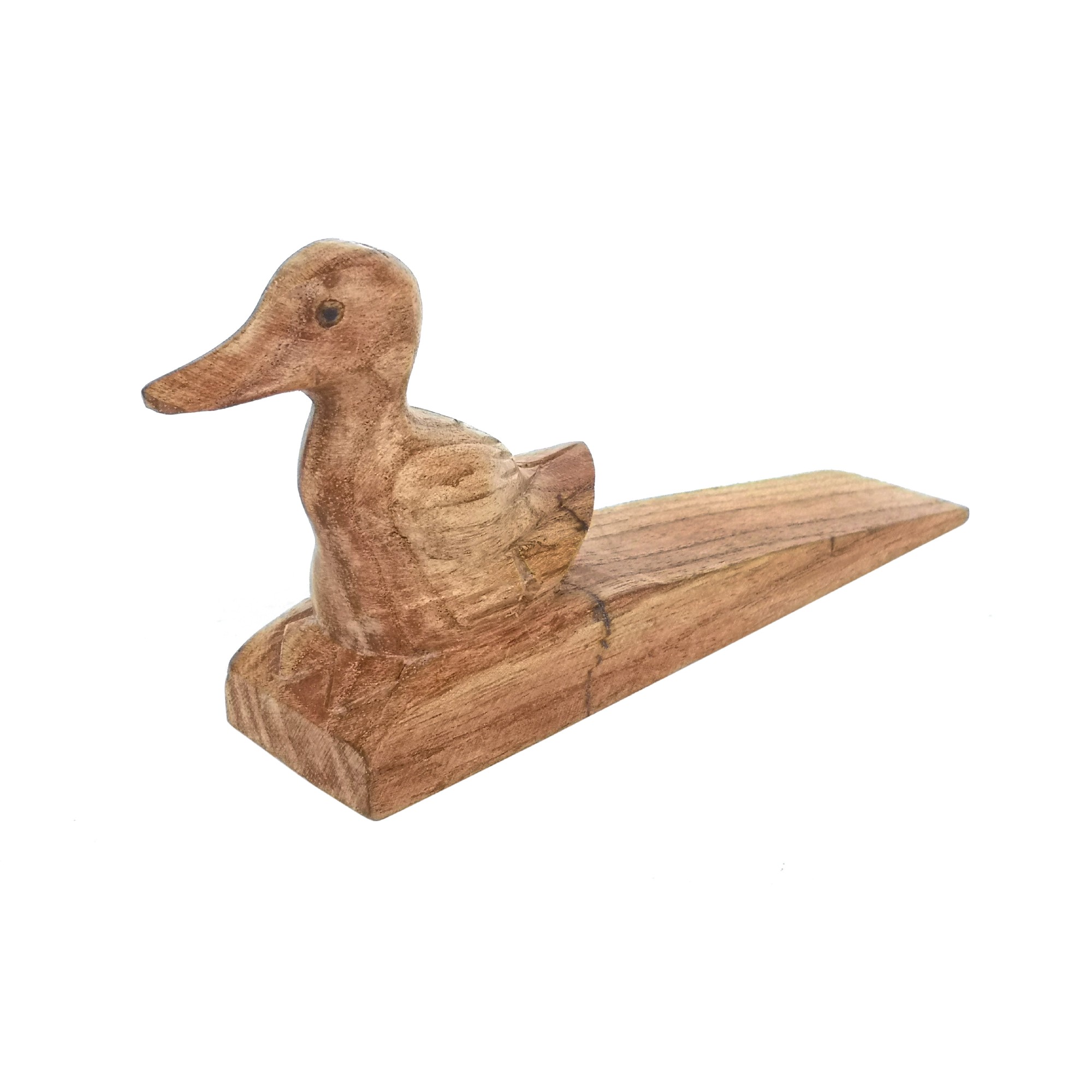 Türstopper 'Maus Hase Ente' aus Albesiaholz, L 17 cm, B 4 cm, H 6 cm günstig bestellen