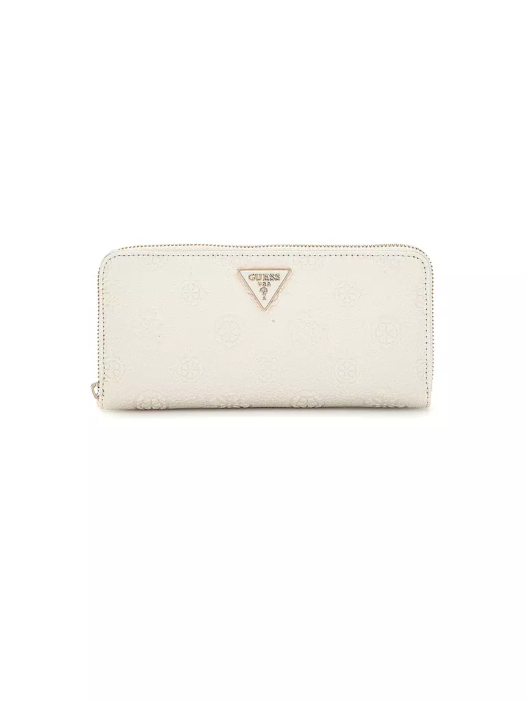 GUESS Geldbörse CRESIDIA Large creme