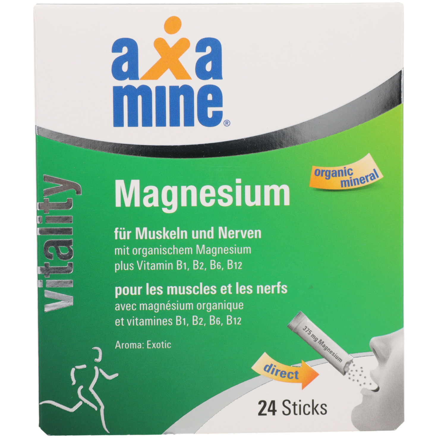 Axamine Magnesium Sticks 24 Stück