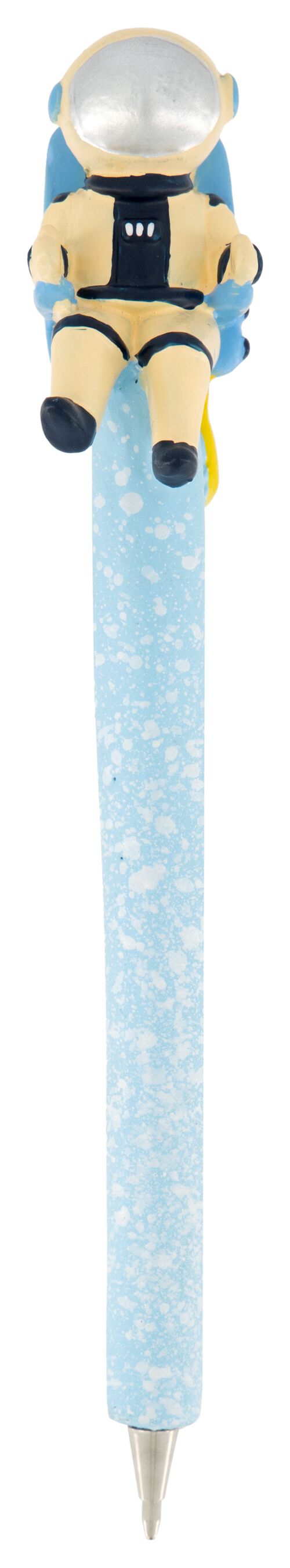 stylo à bille à encre bleue espace