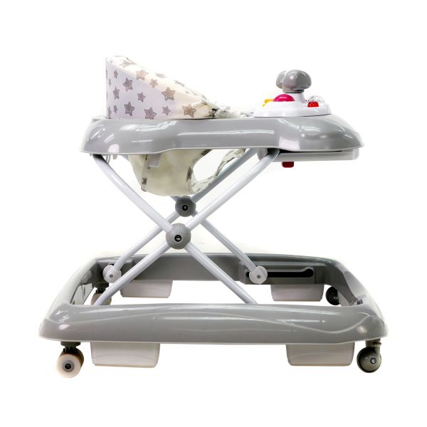 Asalvo Loopstoeltje - Baby Star - Grey