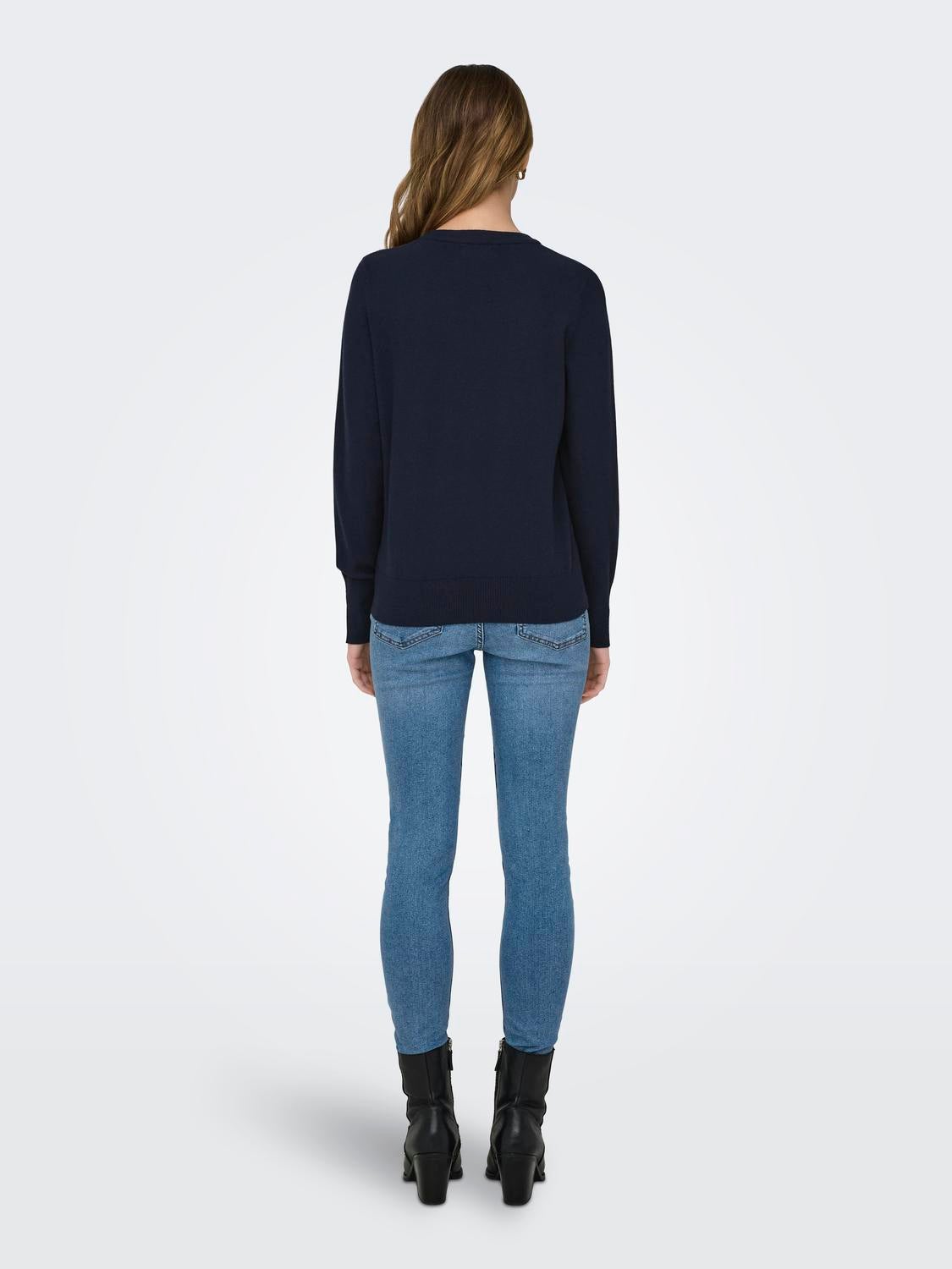 JDYMALOU Strickpullover Sky Captain