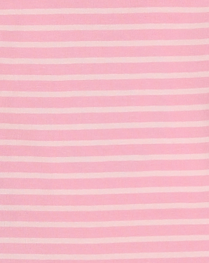 Langarmshirt ONCE UPON A DREAM gestreift in rosa