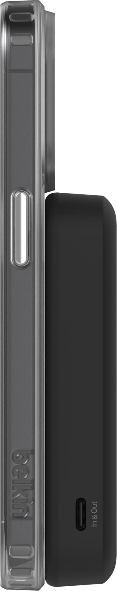 Belkin BoostCharge Pro 8K magnetisk Qi2 powerbank (sort)
