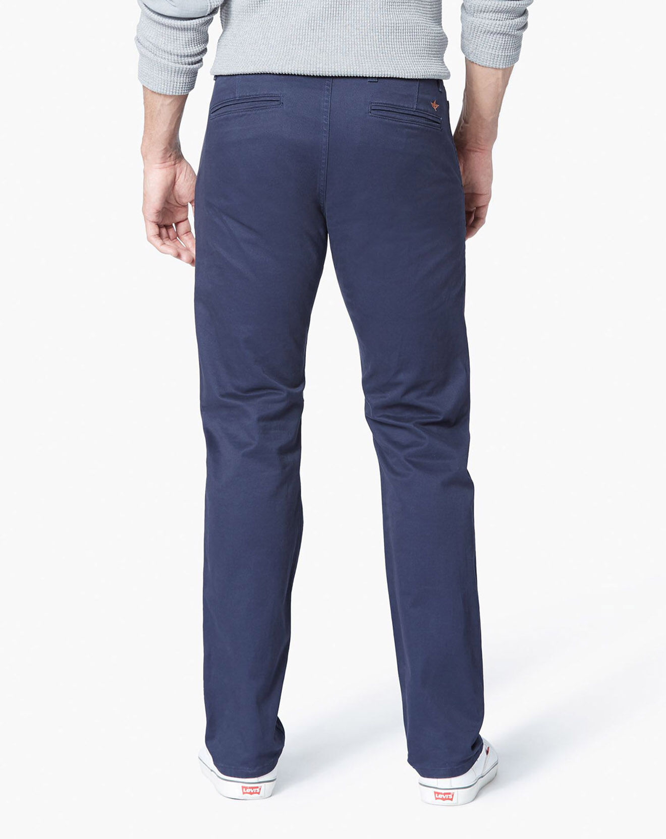 Dockers Pantalon Alpha Original Slim bleu marine