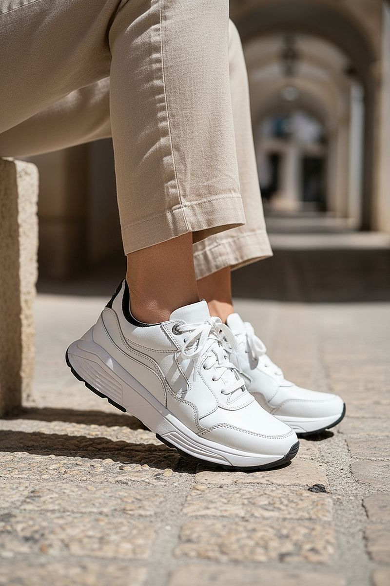 Xsensible Golden Gate Stretchwalker Sneakers Wit Dames