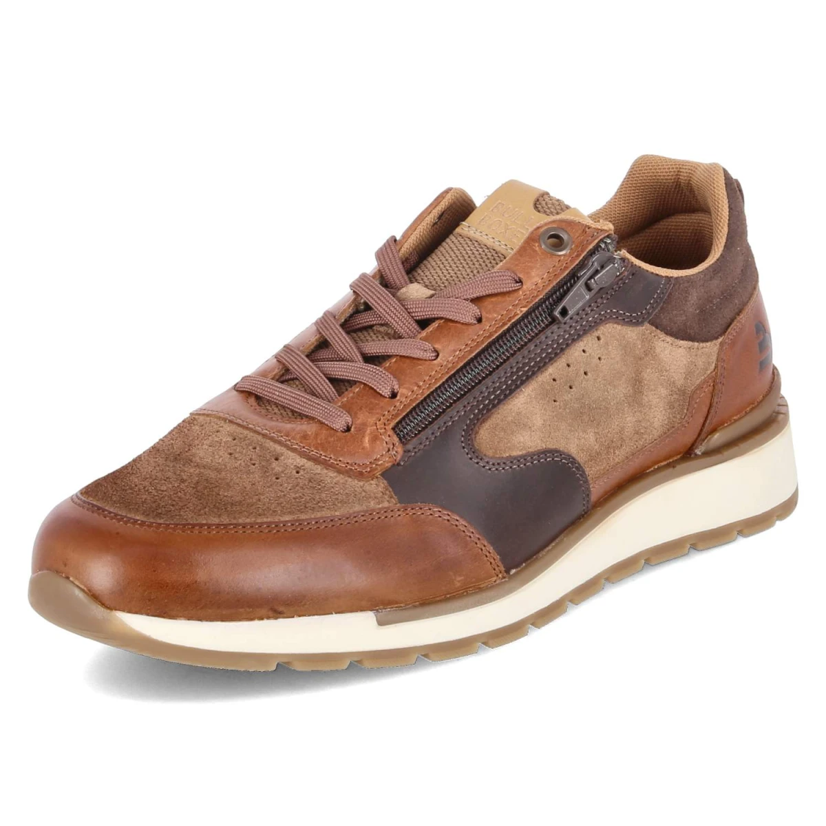 BullboxerLow Sneaker - Cognac-Brown