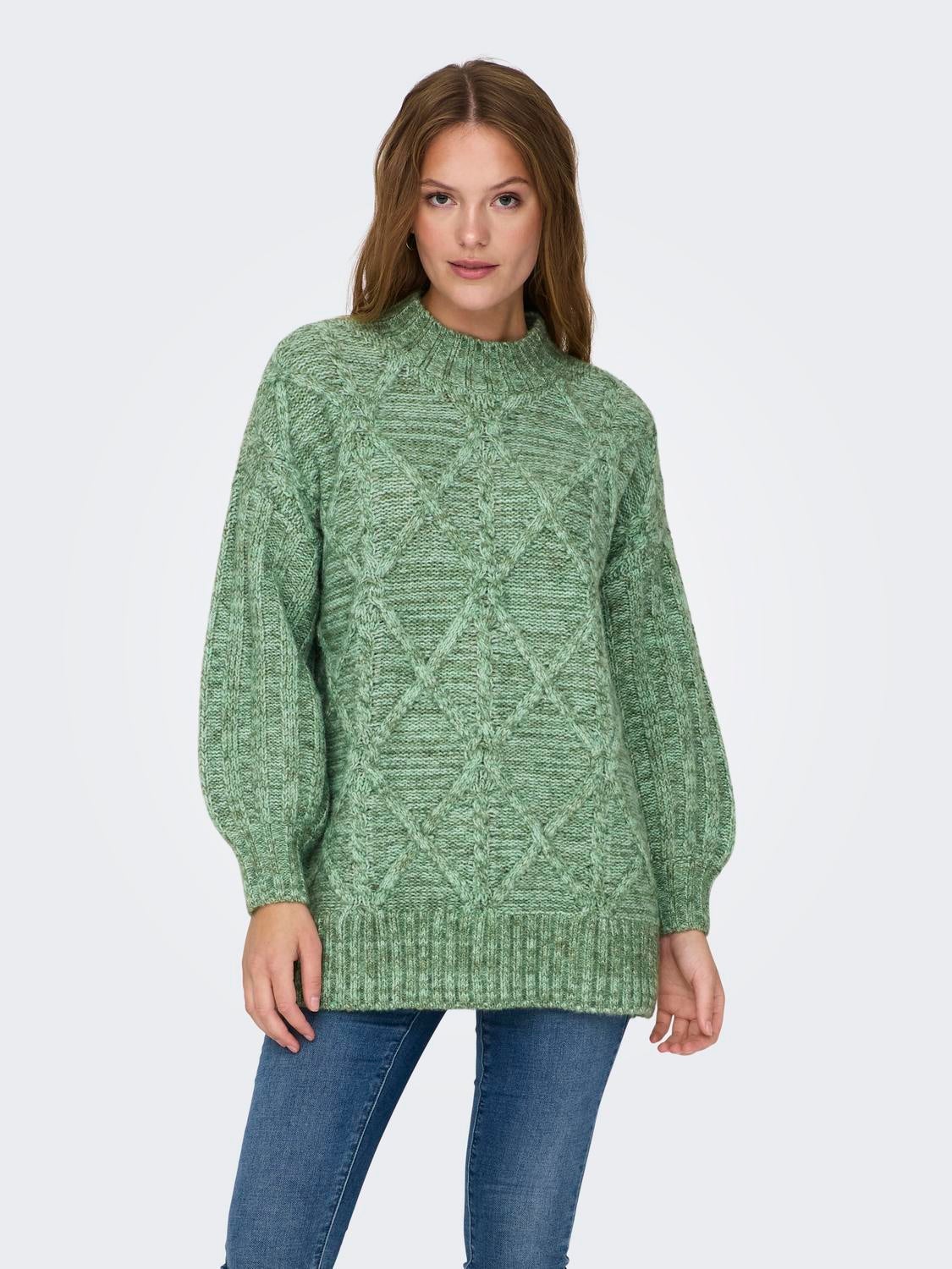 ONLSAGE Strickpullover Sage Green