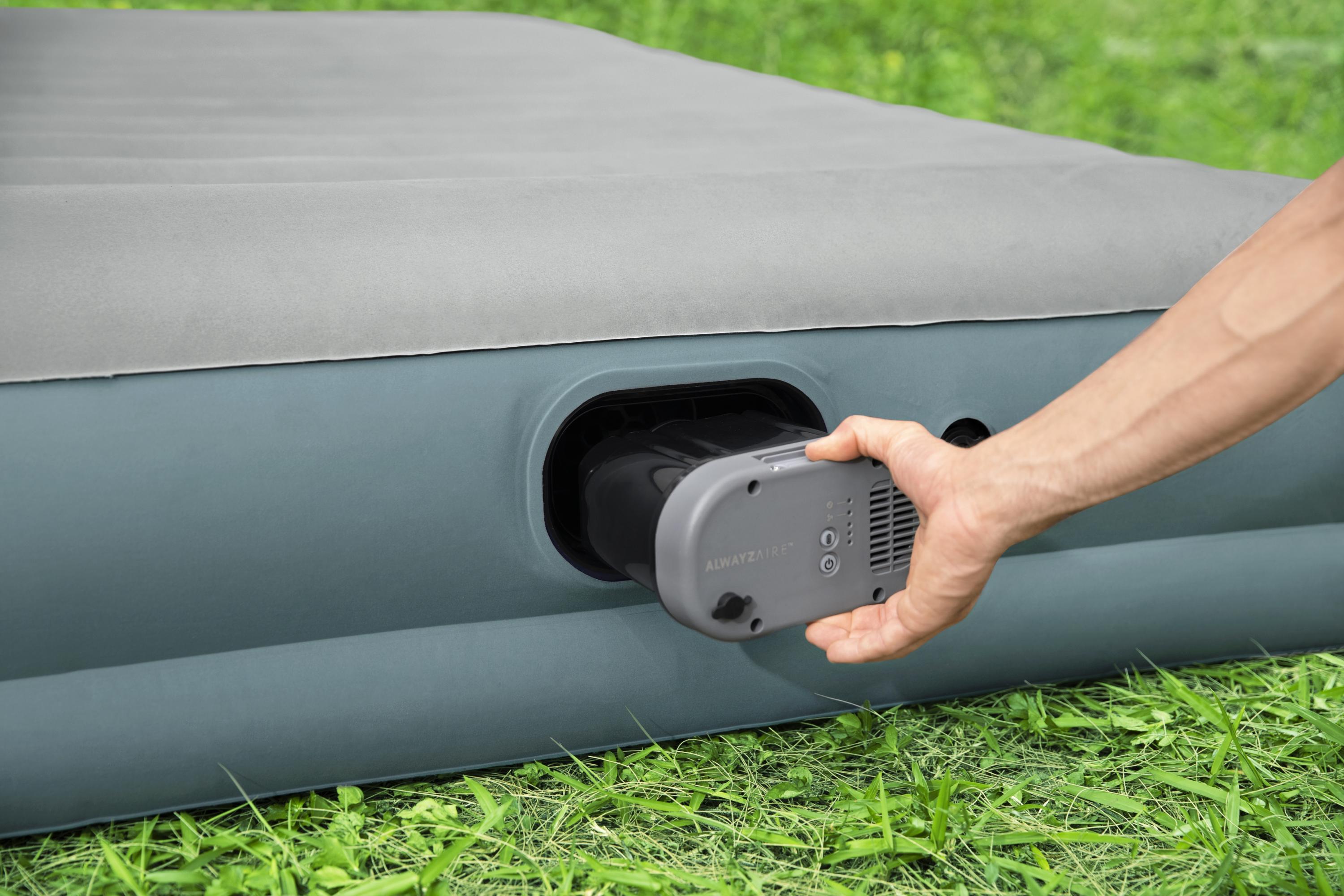 Bestway® AlwayzAire™ Fortech™ Luftbett mit akkubetriebener Doppelpumpe Double XL/Lo 203 x 152 x 36 cm