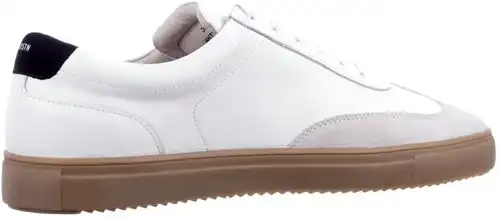 Blackstone wit/zwart DG516 - maat 47 veterschoen wit/zwart - maat 47 Calandschoen