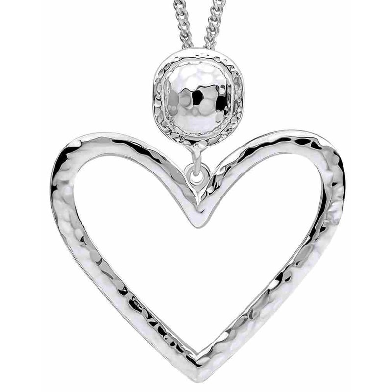 Collier coeur en argent 925