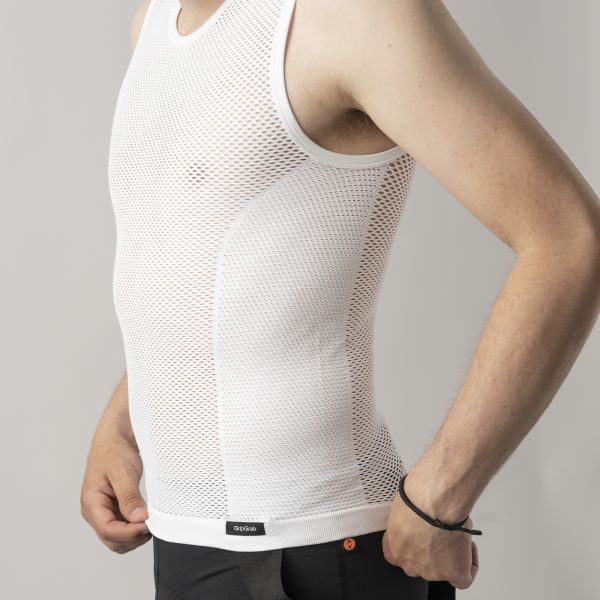 GripGrab PACR Overgangs Base Layer, White