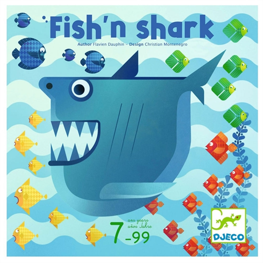 Brætspil Fish'n Shark - Djeco → Luksusbaby.dk