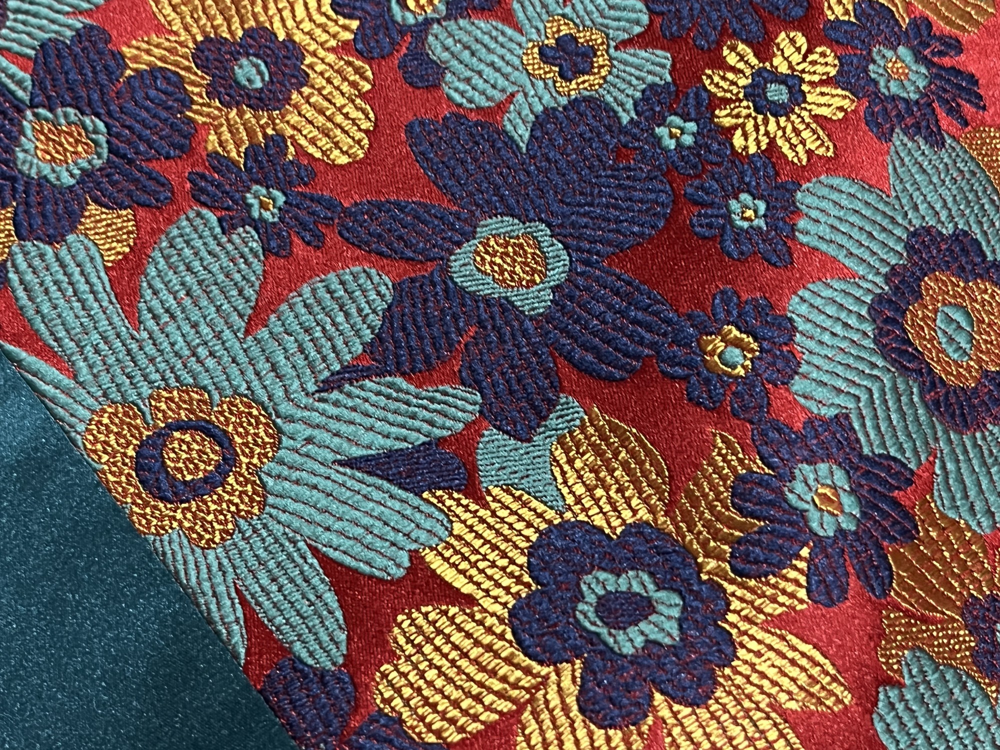 Tischläufer blau-multicolor, L 200 cm, B 33 cm von fischer's lagerhaus