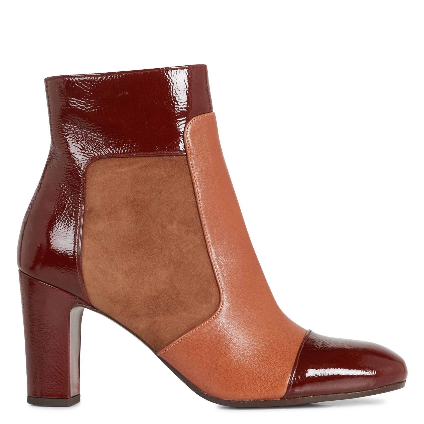 WETOP - Bottines à talon en cuir| Multicolore